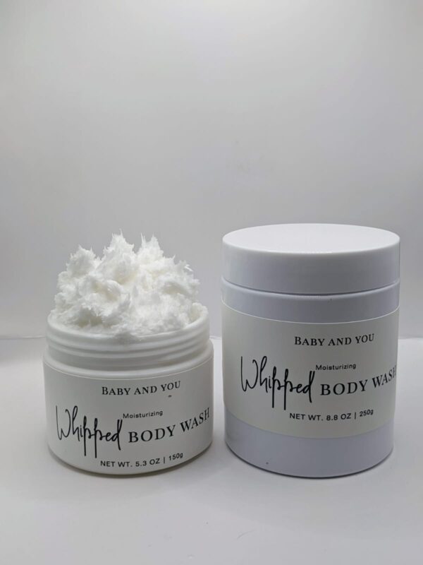 TRIPLE Whipped Body Wash With Added Almond Oil & Vitamin E.